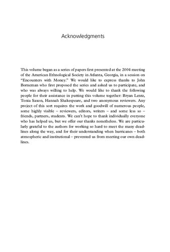 ﻿پول: برخوردهای قوم نگاری