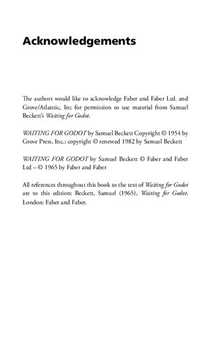 ﻿ساموئل بکت در انتظار گودو