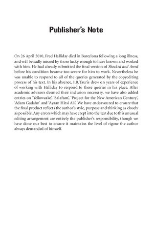 ﻿شوکه و ترسیده: فرهنگ لغت جنگ علیه ترور