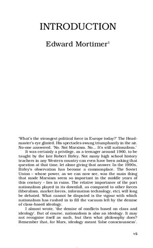 ﻿مردم، ملت و دولت: معنای قومیت و ناسیونالیسم