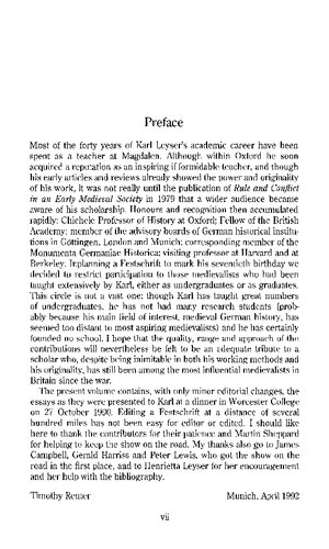 ﻿جنگجویان و کلیسایان در قرون وسطی: مقالاتی که به کارل لیزر ارائه شده است