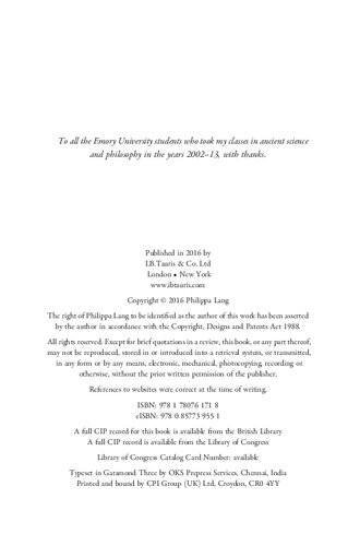 ﻿علم: دوران باستان و میراث آن: باستان و مدرن