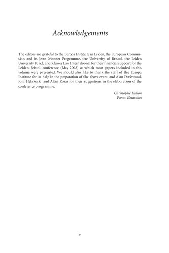 ﻿بازبینی توافقات مختلط: اتحادیه اروپا و کشورهای عضو آن در جهان