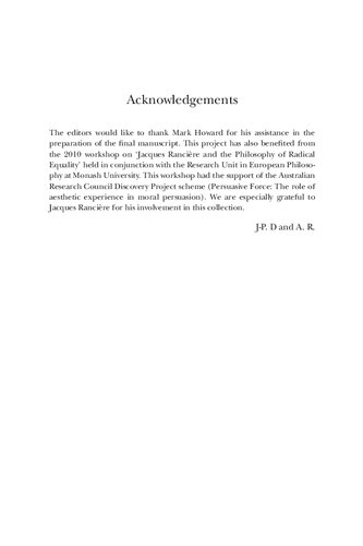 ﻿ژاک رانسیر و صحنه معاصر: فلسفه برابری رادیکال