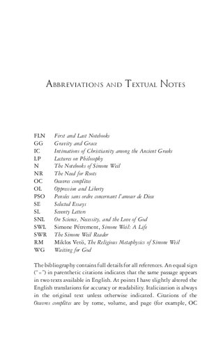 ﻿فلسفه دینی سیمون ویل: مقدمه