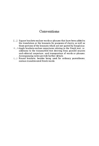 ﻿Simplicius: On the Aristotle On the Heaves 1.5-9