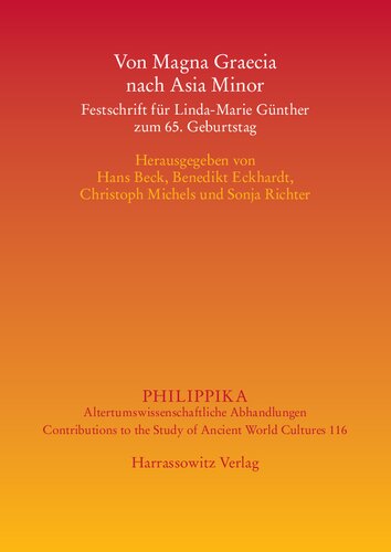 ﻿از Magna Graecia تا آسیای صغیر: Festschrift برای لیندا-ماری گونتر در تولد 65 سالگی او