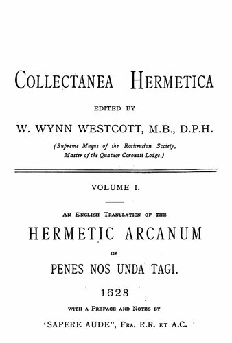 ﻿Collectanea Hermetica