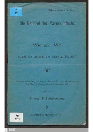 ﻿معماهای نبرد واروس یا لژیون های واروس چگونه و کجا از بین رفتند؟