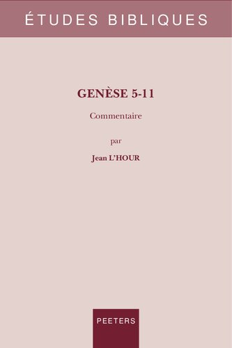 ﻿پیدایش 5-11: تفسیر: جلد 90 (مطالعات کتاب مقدس. سری جدید)