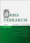 ﻿Orbis Terrarum 16 (2018)