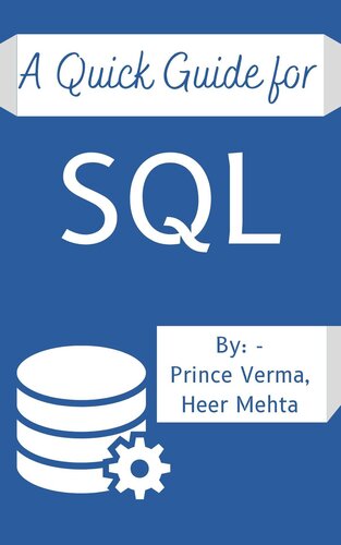 ﻿راهنمای سریع برای SQL