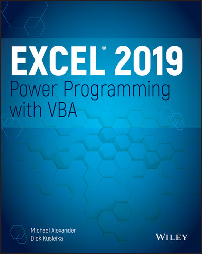 ﻿برنامه نویسی قدرتمند Excel 2019 با VBA