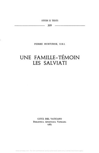 ﻿یک خانواده شاهد Salviati