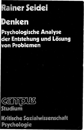 ﻿تفکر: تحلیل روانشناختی پیدایش و حل مشکلات