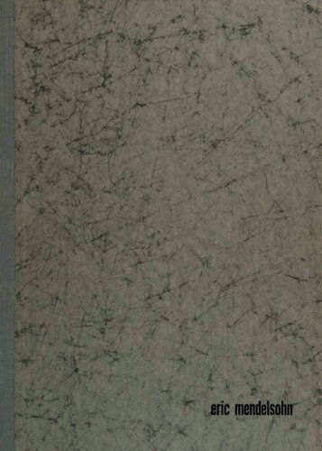 ﻿اریک مندلسون (کارشناس ارشد معماری جهانی شماره A116)