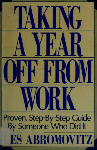 ﻿مرخصی یک ساله از محل کار