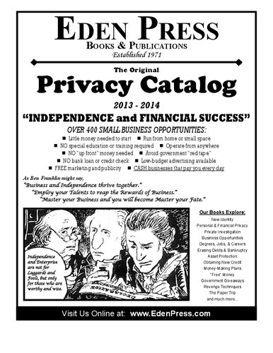 ﻿کاتالوگ حریم خصوصی Eden Press - نسخه 2013-2014