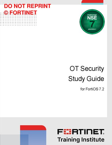 ﻿راهنمای مطالعه امنیت Fortinet OT برای FortiOS 7.2