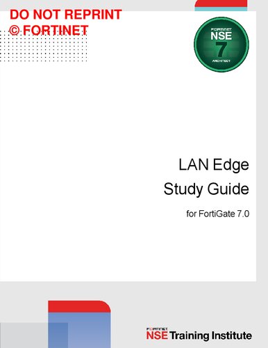 ﻿راهنمای مطالعه Fortinet LAN Edge برای FortiGate 7.0
