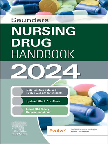 ﻿ساندرز Nursing Drug Handbook 2024 (توسط Team-IRA)