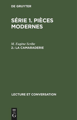 ﻿سری 1. قطعات مدرن: 2. رفاقت