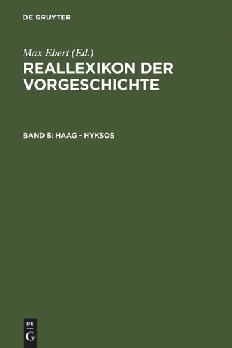 ﻿واژگان واقعی ماقبل تاریخ: جلد 5 Haag - Hyksos