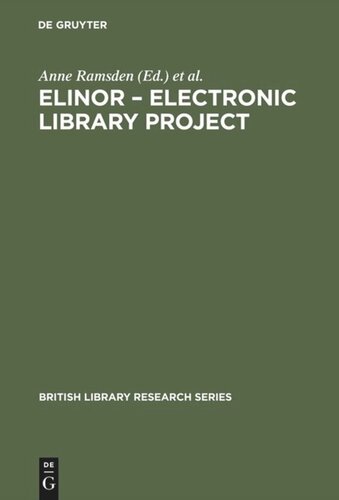 ﻿ELINOR - پروژه کتابخانه الکترونیکی