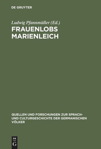 ﻿Frauenlobs Marienleich