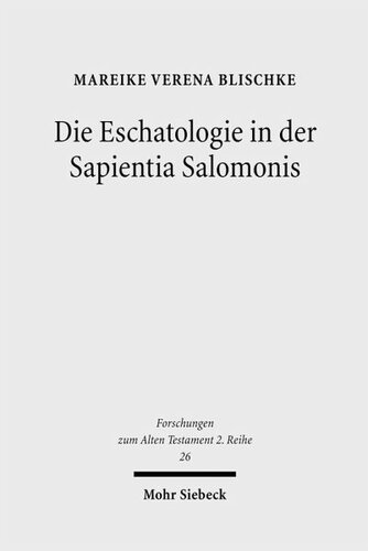 ﻿معادشناسی در Sapientia Salomonis