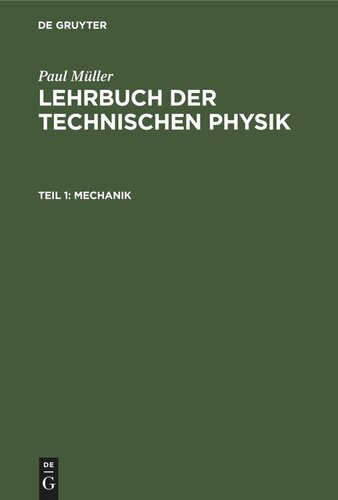 ﻿کتاب درسی فیزیک فنی: قسمت اول مکانیک
