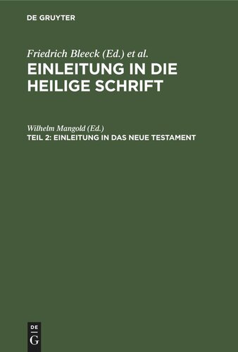 ﻿مقدمه ای بر کتاب مقدس: قسمت 2 مقدمه ای بر عهد جدید