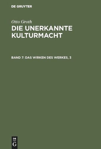 ﻿قدرت فرهنگی ناشناخته جلد 7 تأثیر اثر، 3: کلیت اثر در جامعه فرهنگی