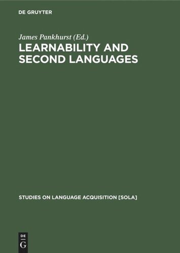 ﻿قابلیت یادگیری و زبان دوم: کتاب خواندنی