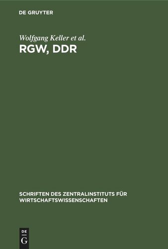 ﻿RGW، GDR: 25 سال همکاری