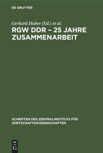﻿RGW GDR - 25 سال همکاری