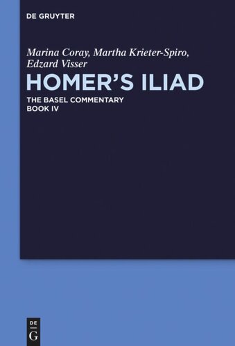 ﻿Homer’s Iliad: Book IV Homer’s Iliad