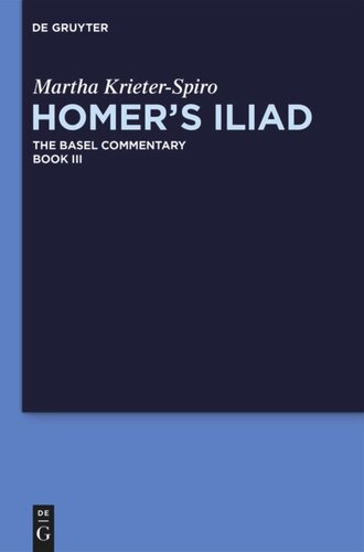 ﻿Homer’s Iliad: Book III Homer’s Iliad