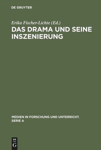 ﻿The Drama and Staging: Lectures توسط Colloquium بین المللی ادبی و تئاتر ، Frankfurt Am Main ، 1983