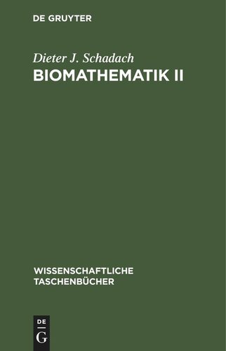 ﻿Biomathematics II: نمودارها، نیمه گروه ها و خودکارها