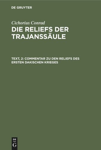 ﻿نقش برجسته‌های ستون ترایان: متن، 2 شرح نقش برجسته‌های جنگ اول داکیان