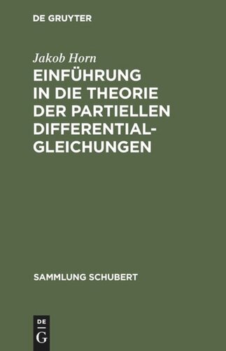 ﻿مقدمه ای بر نظریه معادلات دیفرانسیل جزئی