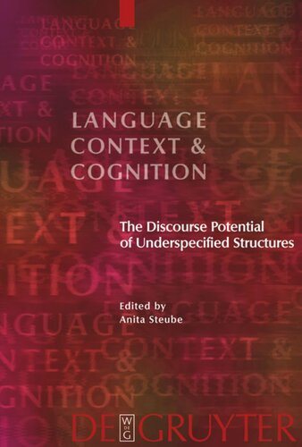 ﻿پتانسیل گفتمان ساختارهای زیر مشخص