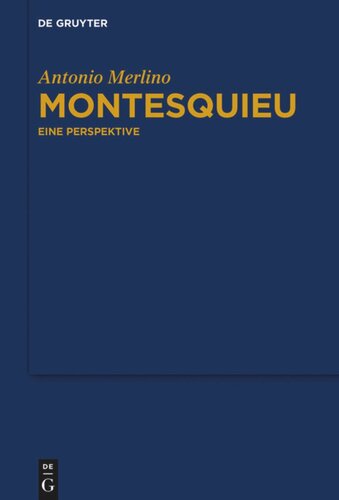 ﻿Montesquieu: یک چشم انداز