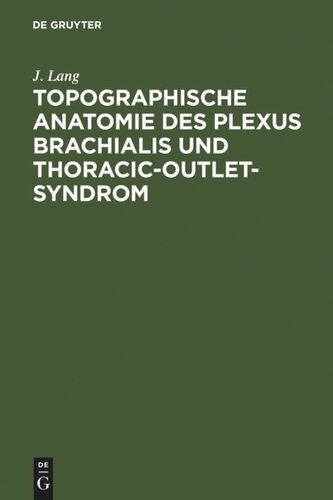 ﻿آناتومی توپوگرافی شبکه بازویی و سندرم خروجی قفسه سینه