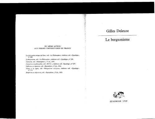 ﻿برگسونیسم