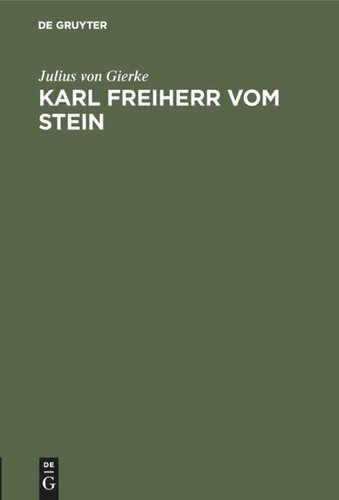 ﻿Karl Freiherr vom Stein: در 200 سالگی در 26 اکتبر 1957