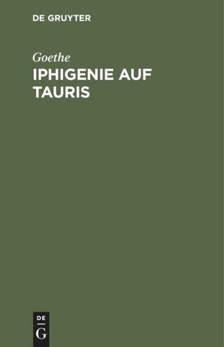 ﻿Iphigenia on Tauris: یک نمایشنامه