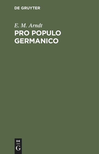 ﻿Pro Populo Germanico