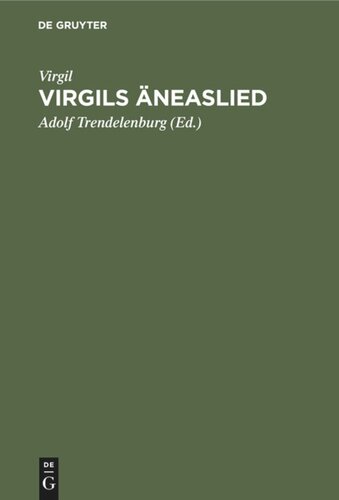 ﻿Virgils aeneaslied
